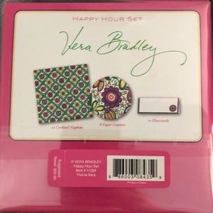 NWT Vera Bradley Happy Hour Set in Viva la Vera